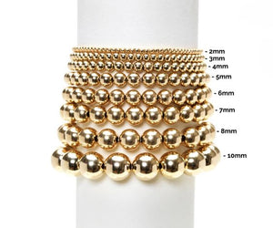 Gold Beaded Bracelet