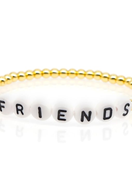 Friends Beaded Bracelet