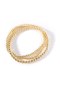 Gold Beaded Bracelet